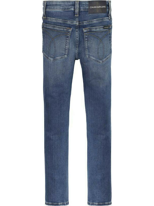 Calvin Klein Παιδικό Τζιν Παντελόνι Μπλε