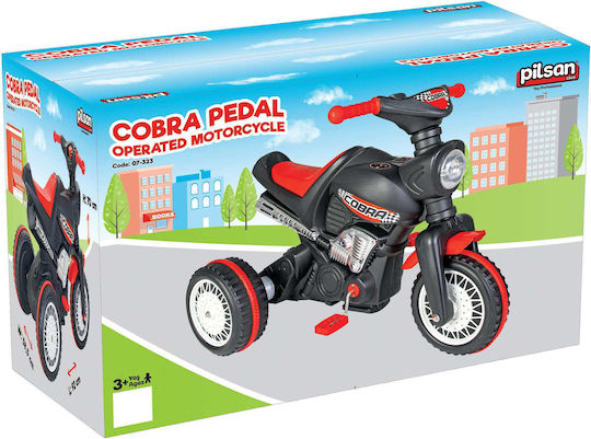 Kids Motorbike Inspired Cobra Pedal Black