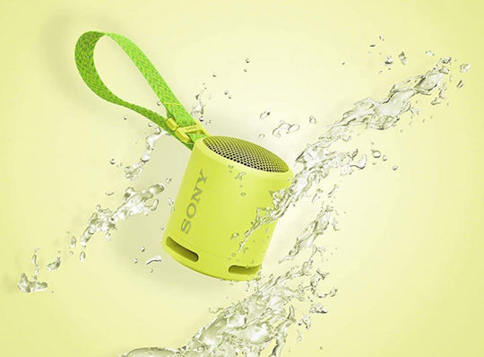 Sony SRS-XB13 Waterproof Bluetooth Speaker 5W with Battery Life up to 16 hours Yellow