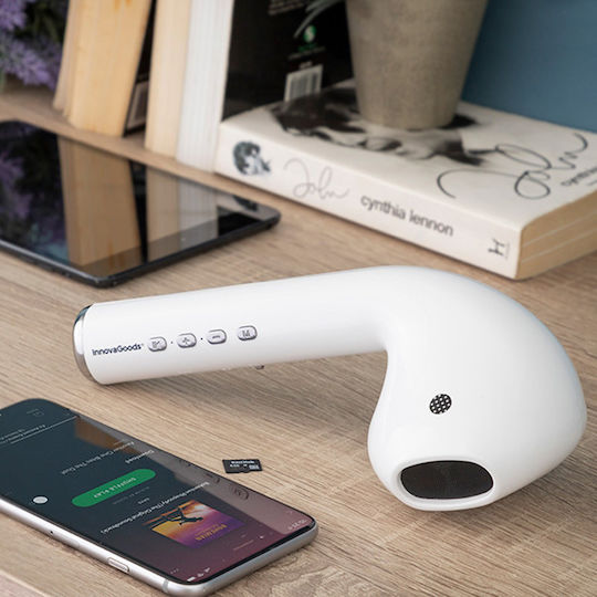 MK-101 Bluetooth-Lautsprecher 10W mit Radio und Akkulaufzeit bis zu 3 Stunden Weiß