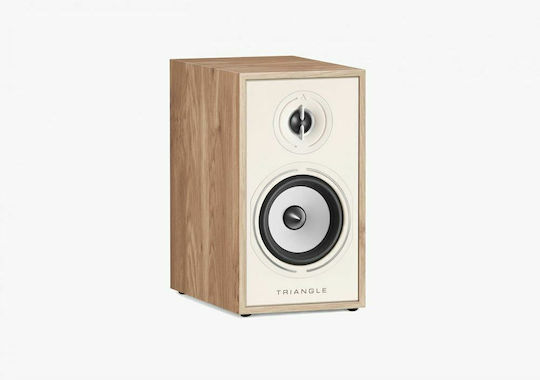 Triangle BR02 Pereche Boxe Hi-Fi Bookself 80W 2 Nr. de șoferi L17.6xA31xÎ27.4cm. Stejar