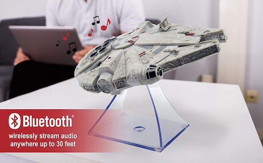 eKids Star Wars Bluetooth Speaker 3W with Battery Life up to 8 hours Millennium Falcom