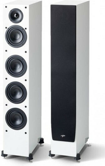 Paradigm Monitor SE 6000F Paar Hi-Fi Lautsprecher Boden 100W 3 Anzahl von Fahrern B23xT36xH105cm. Weiß