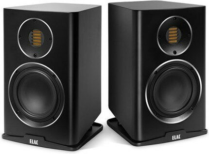 Elac Carina BS243.4 BS243.4 Pereche Boxe Hi-Fi Bookself 150W 2 Nr. de șoferi L21.64xA20.47xÎ31.85cm. Negru