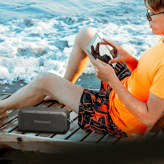 Tronsmart Element Force Pro Водоустойчиво Bluetooth високоговорител 60W с живот на батерията до 15 часа Черно