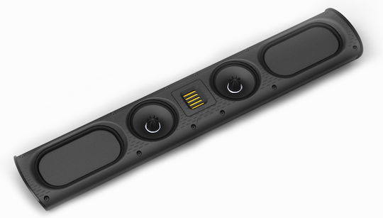 GoldenEar SuperSat 50C Boxă Hi-Fi Central 200W 2 Nr. de șoferi L12.1xA6.4xÎ68cm. Negru