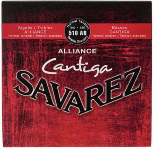 Savarez Alliance Cantiga Σετ Χορδών Carbon Κλασικής Κιθάρας 25 - 43" Normal Tension