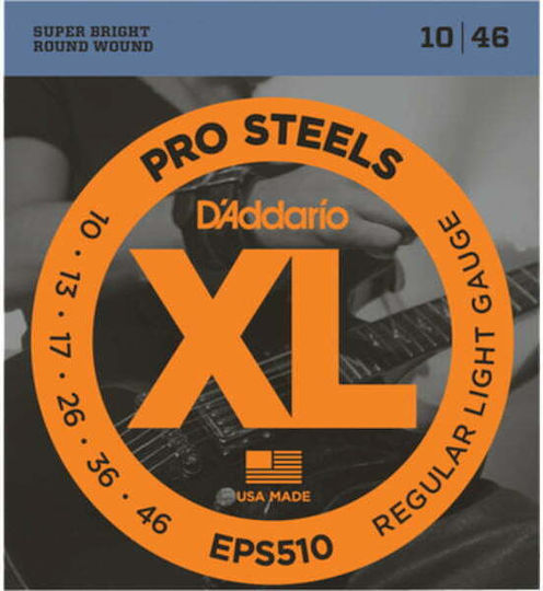 Daddario XL Prosteels Σετ Χορδών Steel Ηλεκτρικής Κιθάρας 10 - 46" Regular Light