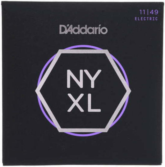 Daddario NYXL 11-49 Σετ Χορδών Nickel Wound Ηλεκτρικής Κιθάρας 11 - 49"