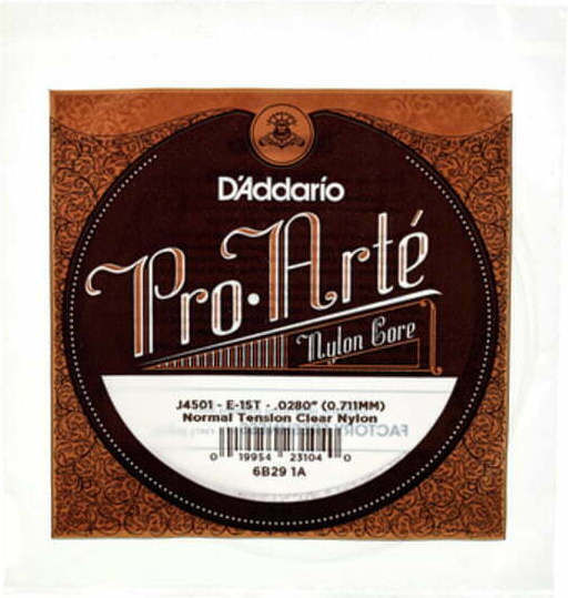 Daddario Pro-Arte Corzi Pentru Chitară Clasică Single Nylon 28" Medium