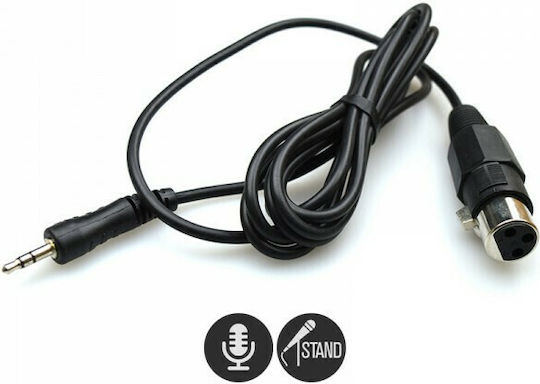 Andowl MIC8 Set Комплект Δυναμικό Микрофон Шоково монтиран за Вокали в Черен Цвят