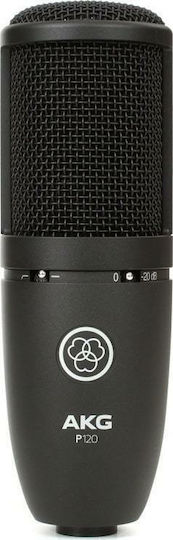 AKG Perception 120 Πυκνωτικό Μικρόφωνο XLR Shock Mounted για Φωνητικά