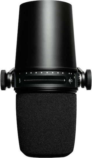Shure MV 7 Δυναμικό Μικρόφωνο Shock Mounted για Φωνητικά