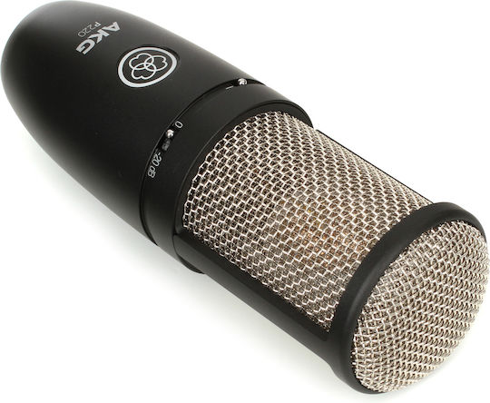 AKG Perception 220 Condenser Microphone Shock Mounted for Vocals