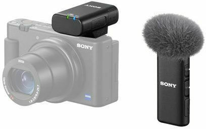 Sony ECM-W2BT Drahtlos Kondensator (Kleine Membran) Mikrofon Anklipsen für Kamera