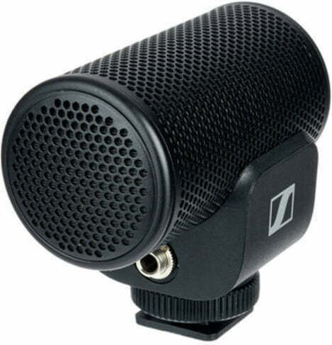 Sennheiser MKE-200 Кондензатор (Малка диафрагма) Микрофон Шоково монтиран за Камера в Черен Цвят