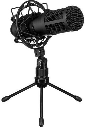 Tascam TM-70 Комплект Δυναμικό Микрофон XLR Настолен компютър, с амортисьори за Вокали в Черен Цвят