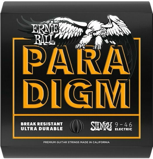 Ernie Ball Set of Steel Strings for Electric Guitar Slinky Paradigm Hybrid 9 - 46"