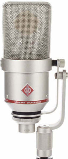 Neumann TLM 170 R Πυκνωτικό XLR Microphone Shock Mounted for Vocals in Silver Color