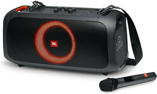 JBL Karaoke-System mit einem Drahtlosen Mikrofon PartyBox On-The-Go in Schwarz Farbe