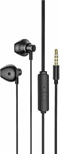 Hoco M75 Belle In-ear Handsfree με Βύσμα 3.5mm Μαύρο