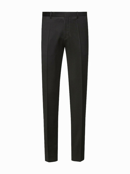 Trousers Suit in Slim Fit Black