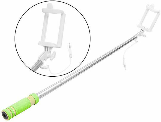 Blow DM-79-113 Selfie Stick με Καλώδιο 3.5mm Πράσινο 60849