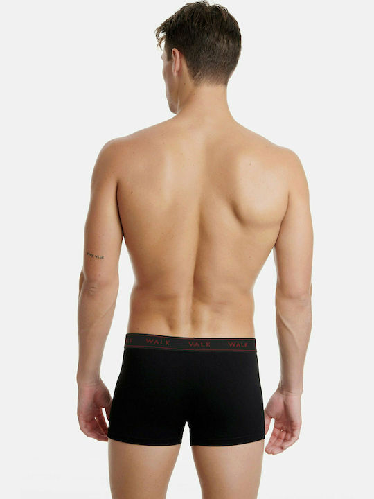 Herren Boxershorts Schwarz 3Packung