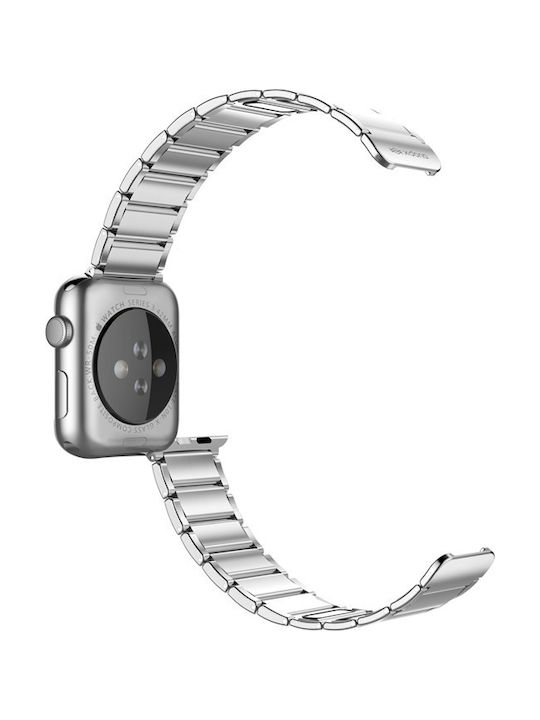 X-Doria Raptic Classic Каишка Неръждаема стомана Сребрист (Apple Watch 44/45/46mm/Ultra 49mm)