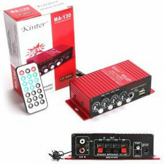 Ενισχυτής Karaoke Kinter MA-130 Κόκκινος