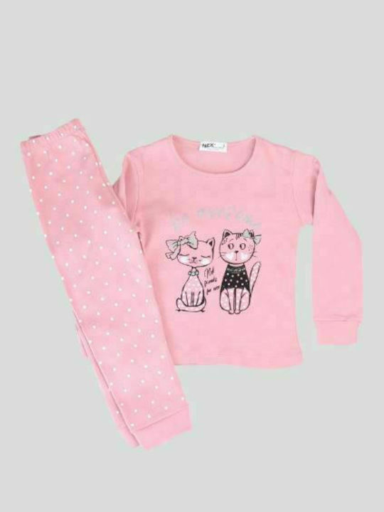 Nek Kids Wear Kinder-Pyjama Rosa