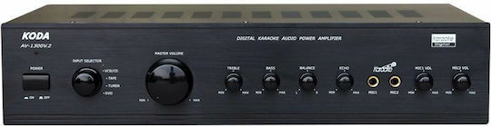 Koda Ενισχυτής Karaoke React AV-1300 V.2 Μαύρος