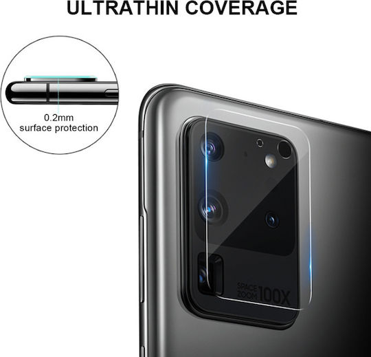 Lens Camera Protection Tempered Glass Transparent for the Galaxy S20 Ultra