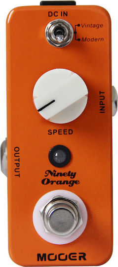 Mooer Ninety Orange Pedale Wirkung Phaser E-Gitarre und E-Bass