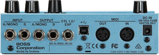 Boss MD-500 Πολυεφέ Effect Modulation Ηλεκτροακουστικών Οργάνων, Ηλεκτρικής Κιθάρας και Ηλεκτρικού Μπάσου