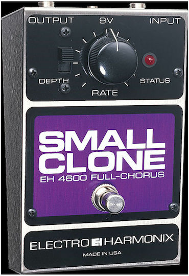 Electro-Harmonix Small Clone Pedals Effect Chorus Electric Guitar and Electric Bass