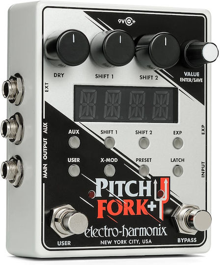 Electro-Harmonix Nano Pitch Fork Plus Πετάλι Effect Pitch­shifter Ηλεκτρικής Κιθάρας
