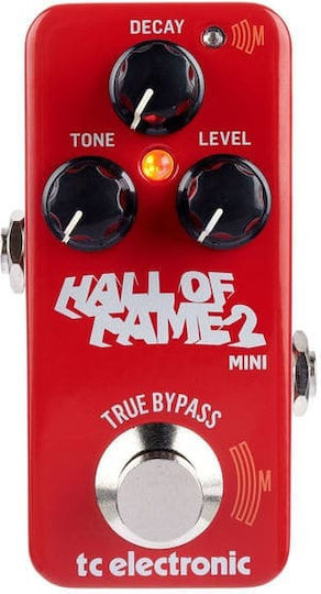 TC Electronic Hall Of Fame 2 Mini Πετάλι Effect Reverb Ηλεκτρικής Κιθάρας και Ηλεκτροακουστικών Οργάνων