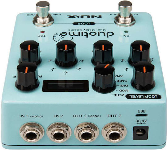 NUX Duotime Pedals Effect Delay Electric Guitar