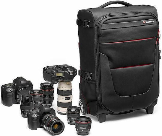 Manfrotto Pro Light Reloader Air-55 Camera Bag with Wheels Black