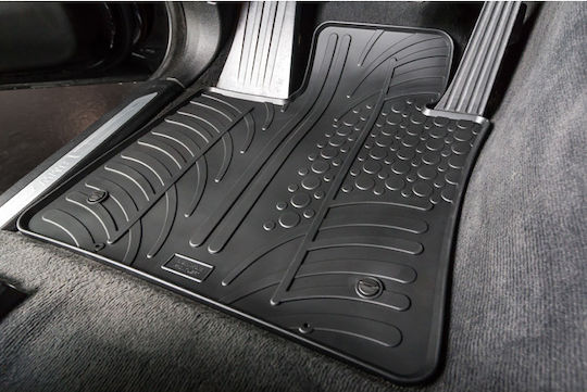 Gledring Set of Front and Rear Mats 4pcs for Volvo V70 Black