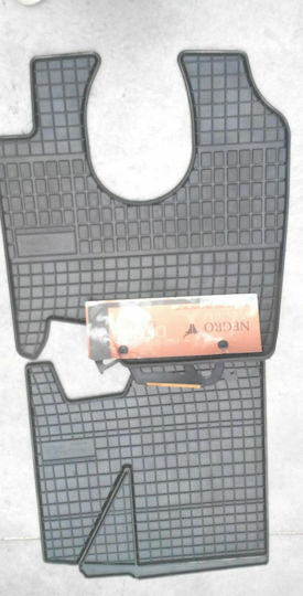 Frogum Front Mats 2pcs for Mercedes-Benz Axor 1999+ Black
