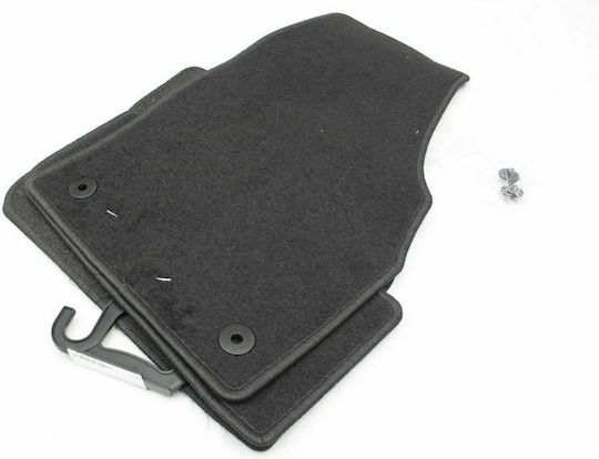 Petex Set of Front and Rear Mats 4pcs for Seat Arona / Ibiza 2017 Black