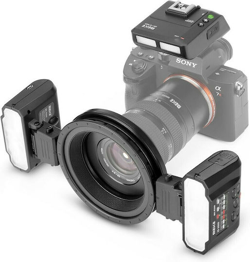 Meike MK-MT24 II TTL Makro-Ringblitz für Sony mit Transceiver