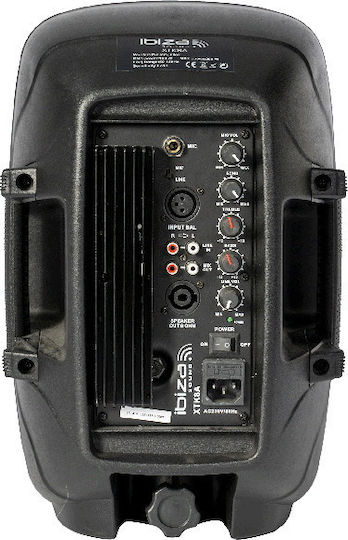 Ibiza Sound XTK8A Αυτοενισχυόμενο Ηχείο PA 100W με Woofer 8" 19.5x38x22εκ.