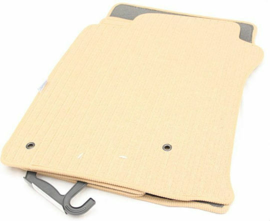 Petex Set of Front and Rear Mats 4pcs for Toyota Land Cruiser 2003-2009 Beige