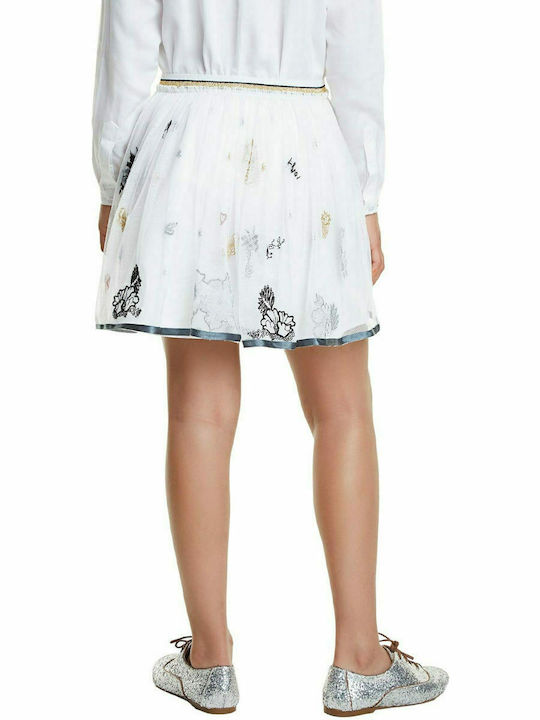 Kids' Tulle Skirt White Hartford