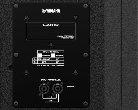 Yamaha CZR10 H000.00202 Passive Speaker PA 400W with Woofer 10" 31.5x34.5x53.7cm.