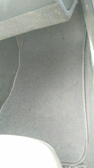 Petex Set of Front and Rear Mats 4pcs for Mercedes-Benz CLK Class 2002-2009 Black