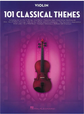 Hal Leonard 101 Classical Themes pentru Vioară Vioară HL00155323